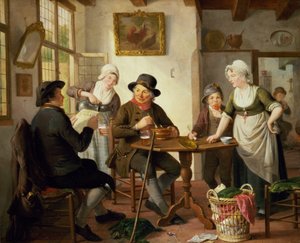 Interieur van een huisje